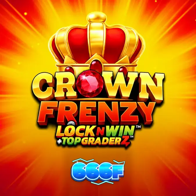 Tampilan layar permainan Crown Frenzy LockNWin dengan fitur LockNWin yang aktif
